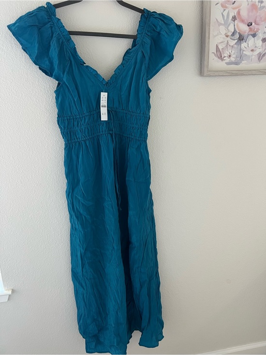 J. Crew Dresses & Skirts - J. Crew Teal Blue Maxi Dress